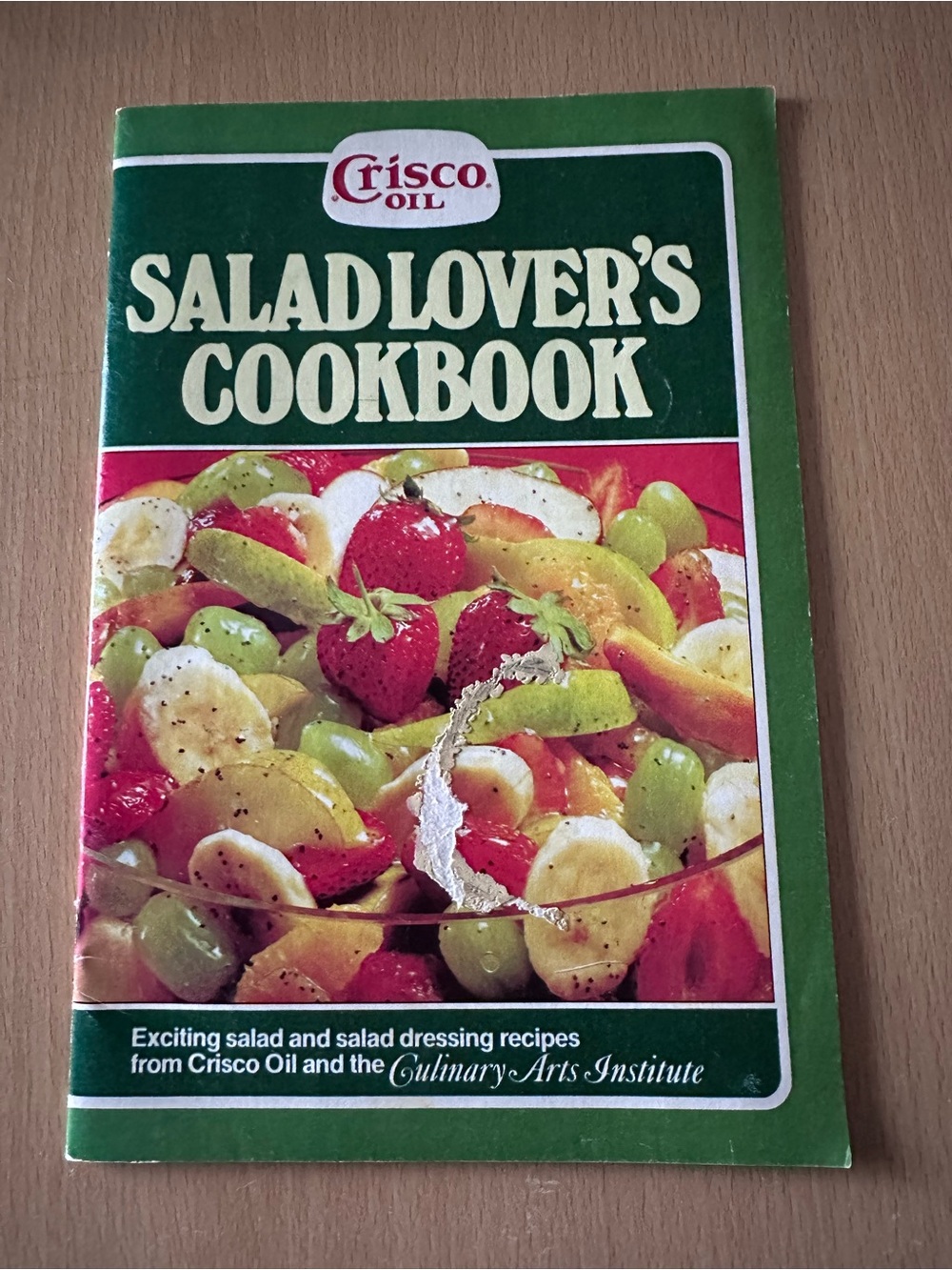 Vintage 1979 Cookbook Crisco Oil Salad Lovers Cookbook Paperback